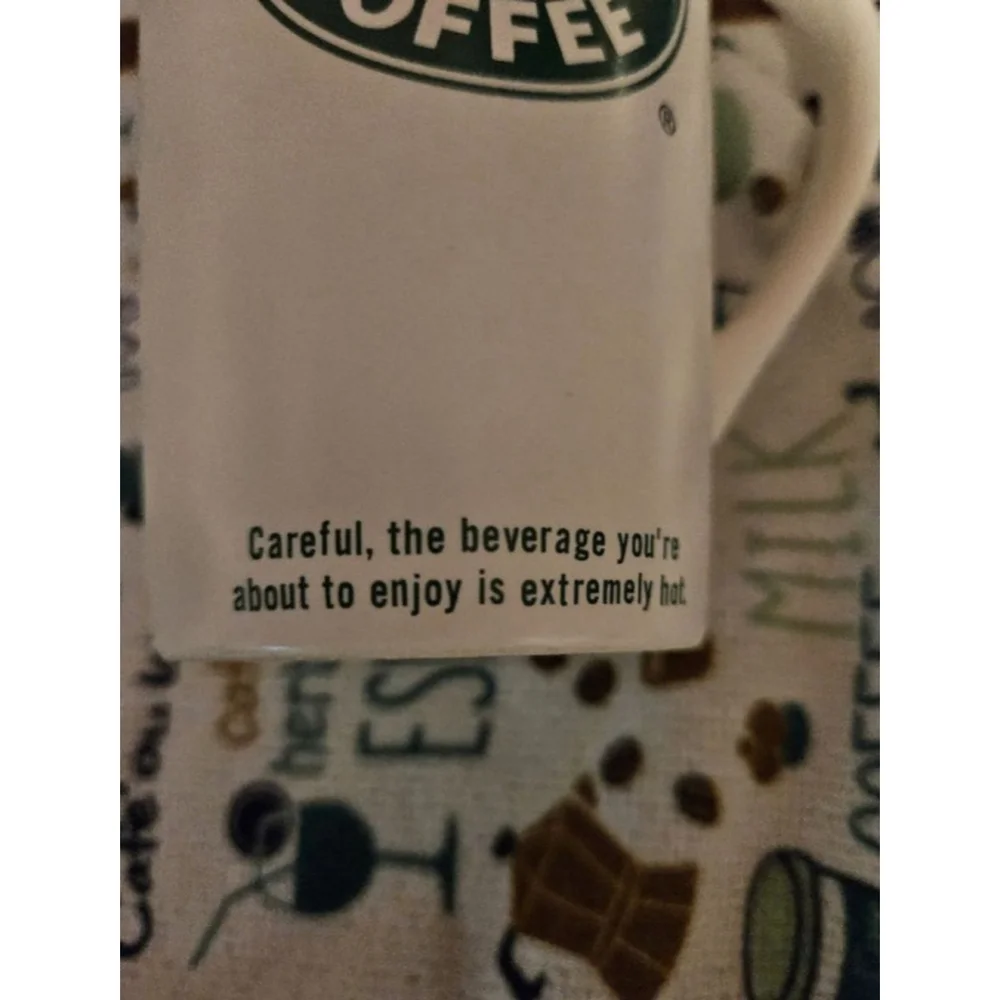 Vintage Starbucks Coffee Mug 16FL OZ / 6” Tall 2006